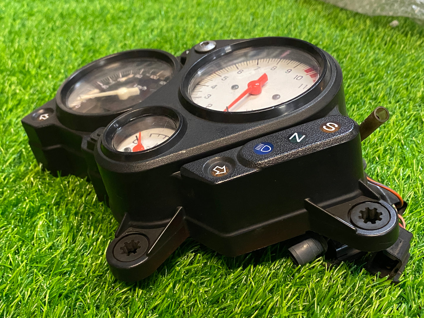 98-00 Honda Super Hawk 1000 Vtr1000f Speedo Tach Gauges Display Cluster Meter 37100-MBB-671