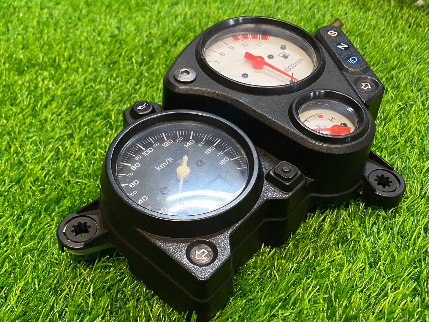 98-00 Honda Super Hawk 1000 Vtr1000f Speedo Tach Gauges Display Cluster Meter 37100-MBB-671