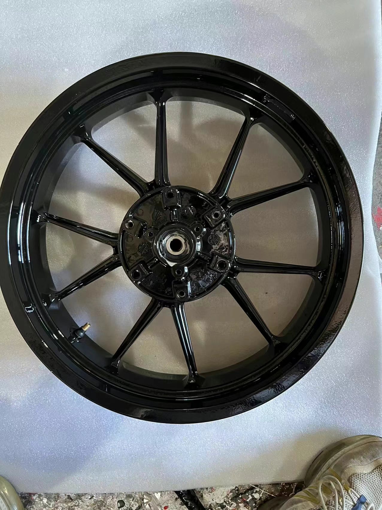 Front & Rear Wheel Rim Set - KTM Duke 390 / RC 390 (2013-2016) | Refurbished Black OEM