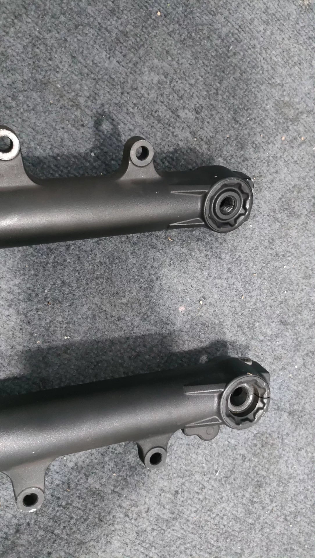 17-20 Yamaha MT07 Front Fork Suspension Straight Used