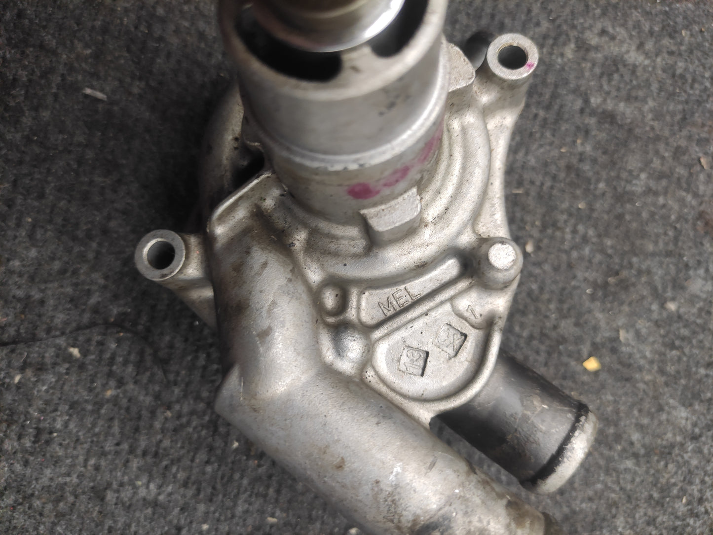 04-07 Honda CBR1000RR Thermostat Housing Complete Assembily