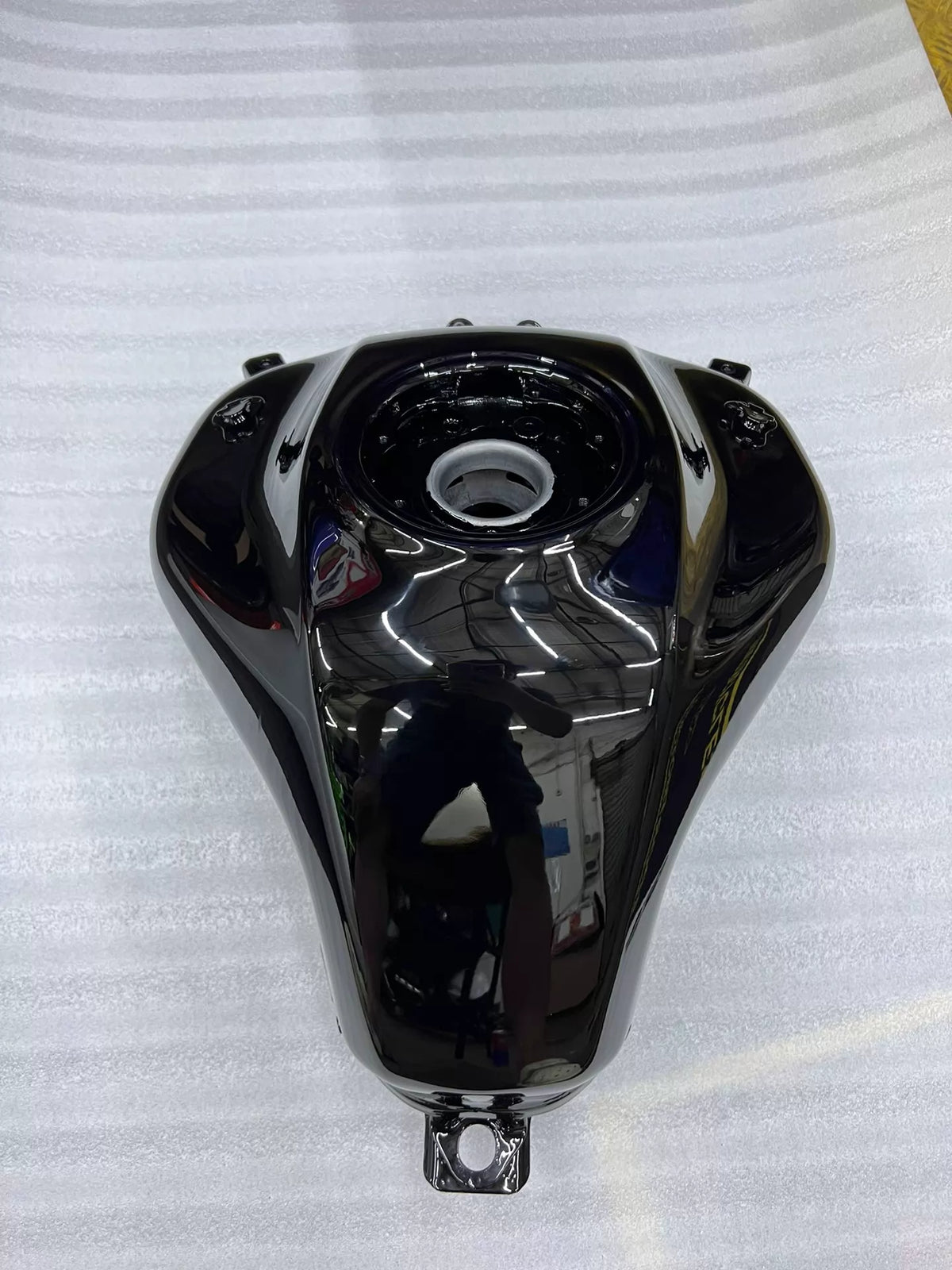KTM 390 Duke 2017-2023 Fuel Tank Used OEM Repainted Gloss Black – full overview