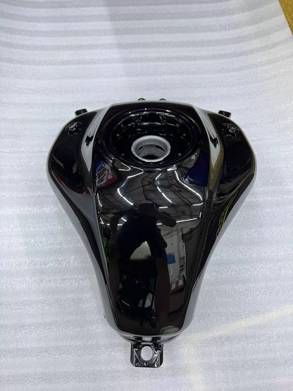 KTM 390 Duke 2017-2023 Fuel Tank Used OEM Repainted Gloss Black – full overview