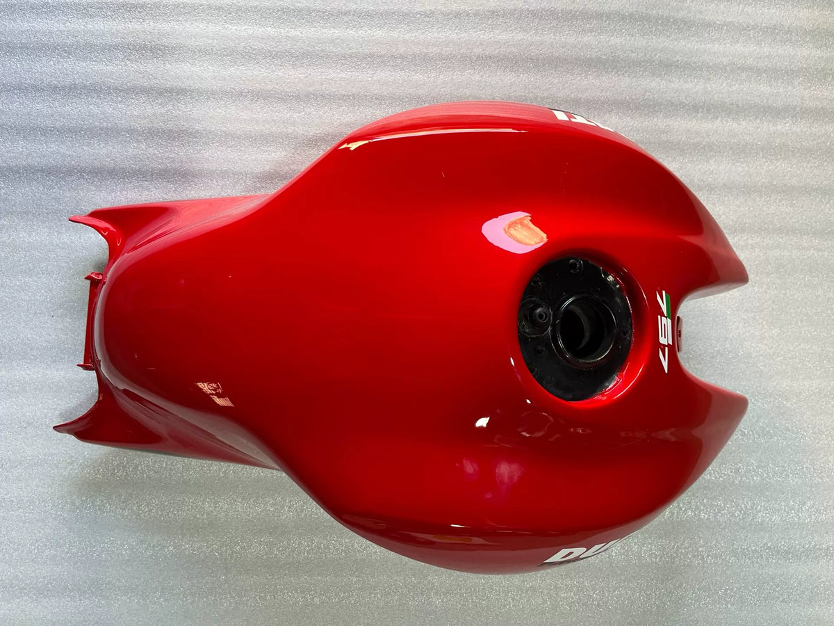 Ducati Monster 797 2017-2018 Fuel Gas Tank OEM 58612573AA Red Repainted Used – full view
