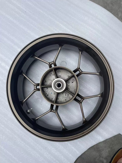 Rear rim for Honda CBR 650R 2019-2023, side profile view displaying full wheel diameter and rim edge