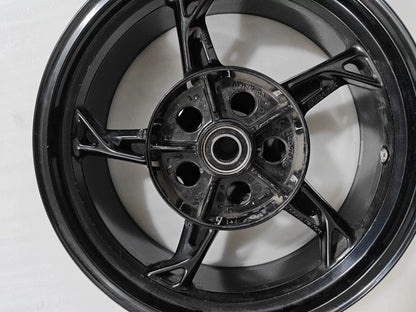Used OEM BMW S1000RR Rear Wheel Rim 36318389056 – OEM Used 2018–2023 PN:36318389 — Photo 6 of 6