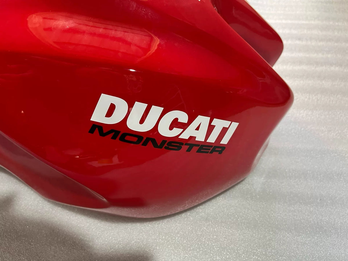 Used OEM Ducati Monster 797 Fuel Tank OEM 58612573AA – Red, Repainted PN:5861257 — Photo 6 of 6
