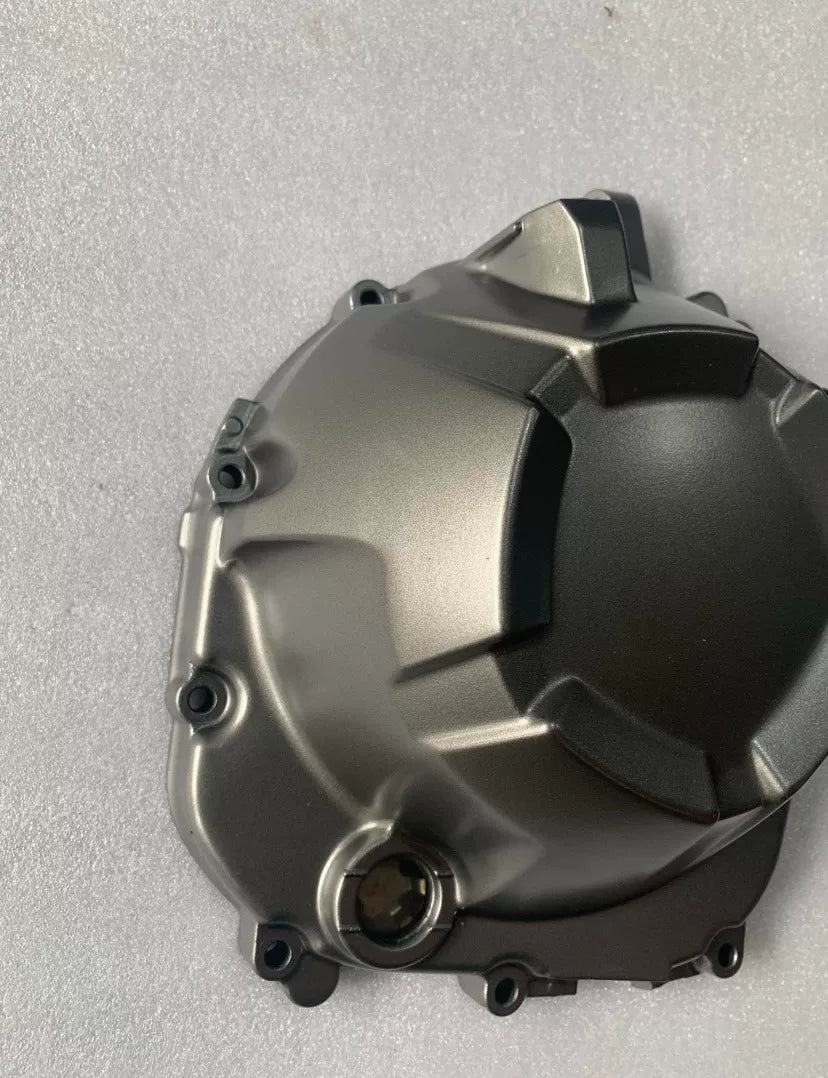 Kawasaki Z800 clutch cover interior inner surface view, machined aluminum, refurbished OEM 14032-0620