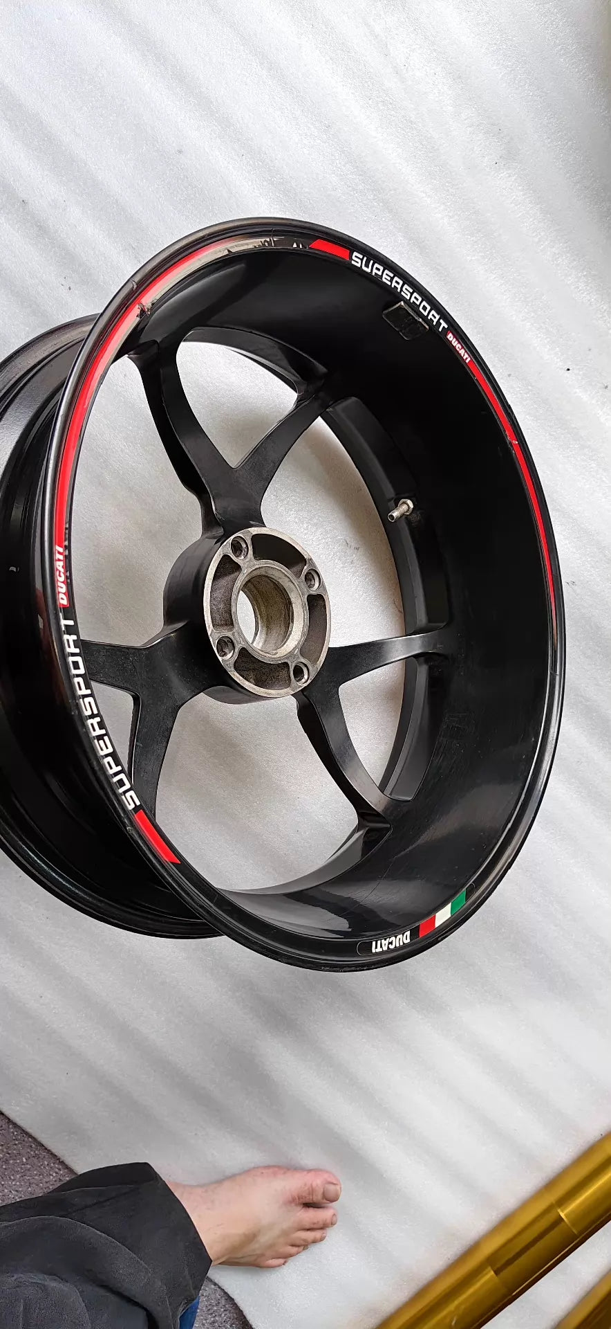 Ducati SuperSport Rear Rim 50211941AA – bare rim only, no tire or rotor included