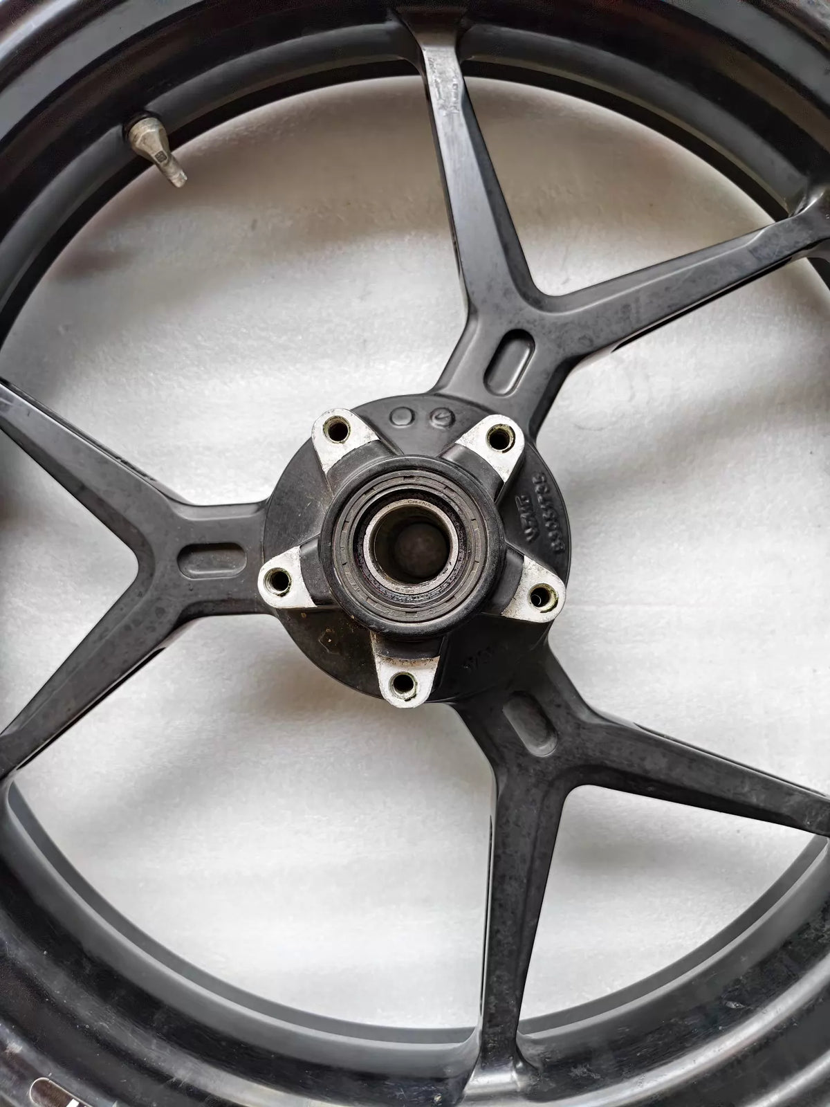 Ducati SuperSport 950 2017-2024 Front Wheel Rim OEM 50121783AE Used – full rim overview