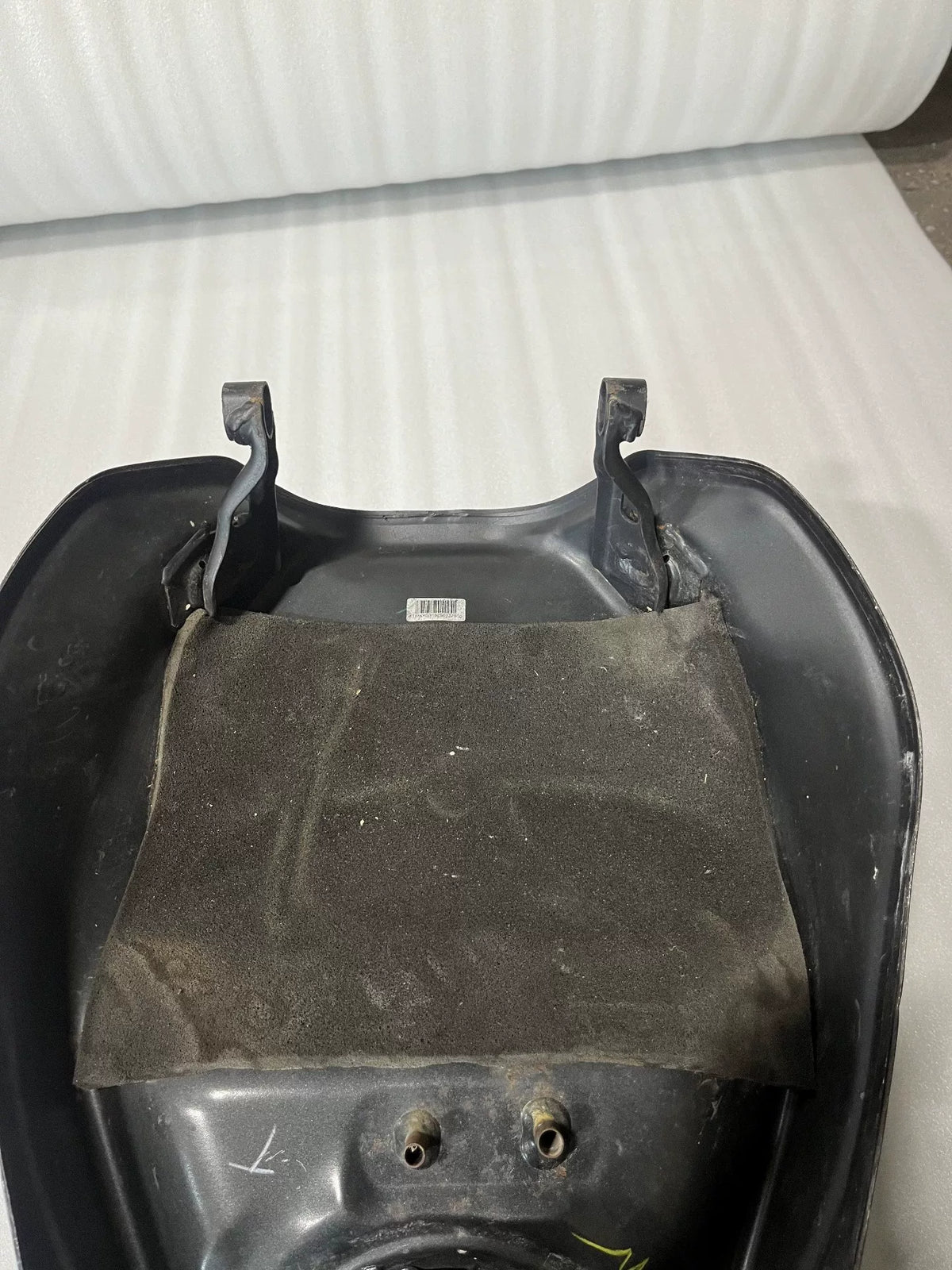 Used OEM Honda CB650R Fuel Tank OEM 17500-MKY-D50ZL – Repainted Matte Black PN:1 — Photo 6 of 7