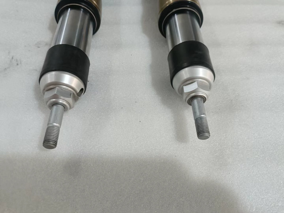 BMW R1200RT Front Fork Tube Upper Leg OEM – stanchion surface close-up