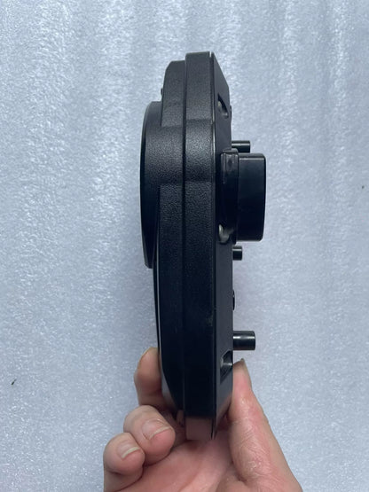 Kawasaki ZX-6R instrument cluster side profile view showing housing depth and condition 2009-2024