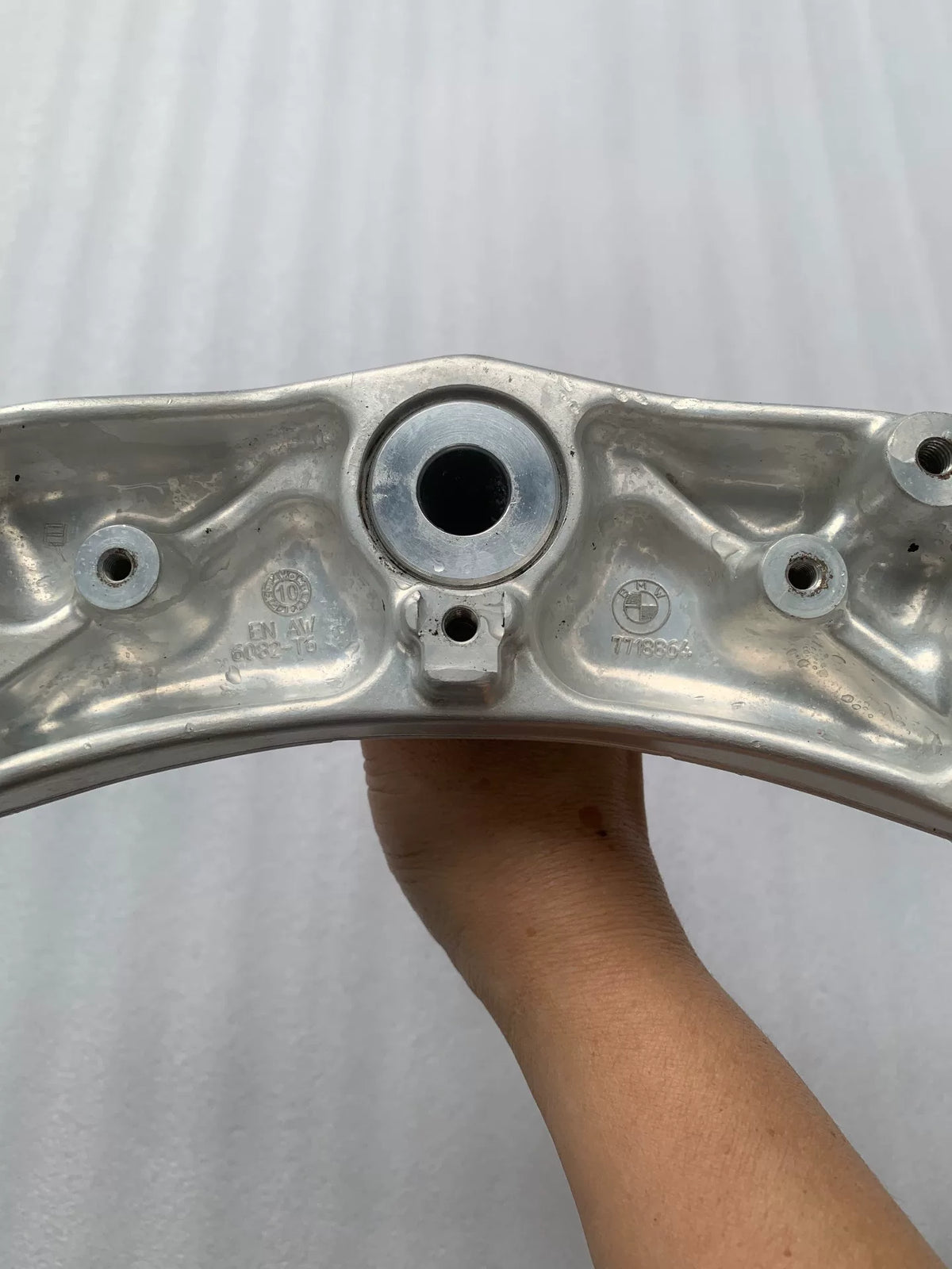 Used OEM BMW S1000RR Triple Clamp OEM 31428556201 – 2009–2011, No Visible Bends — Photo 7 of 9