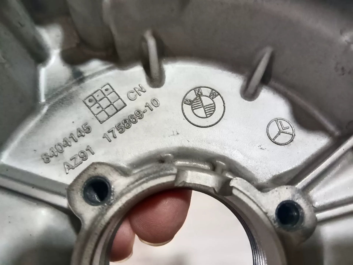 Used OEM BMW S1000XR Stator Cover OEM 11148404145 – Repainted 2019–2026 PN:11148 — Photo 7 of 7