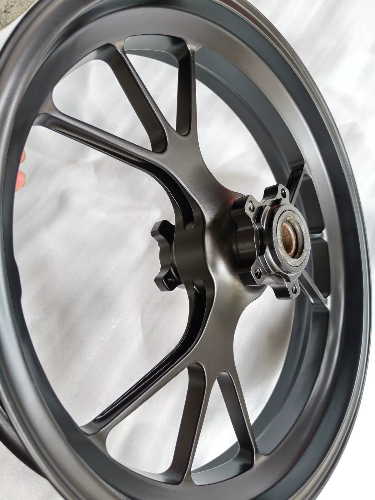 Ducati Panigale Streetfighter front wheel x1 – tire rotors bearings axle not included