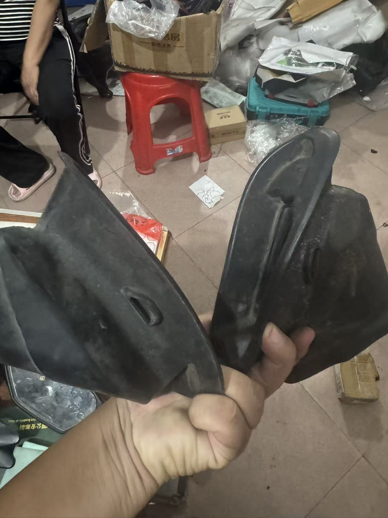 09-14 Yamaha YZF R1 Air Intake Tubes Right Tube Boot