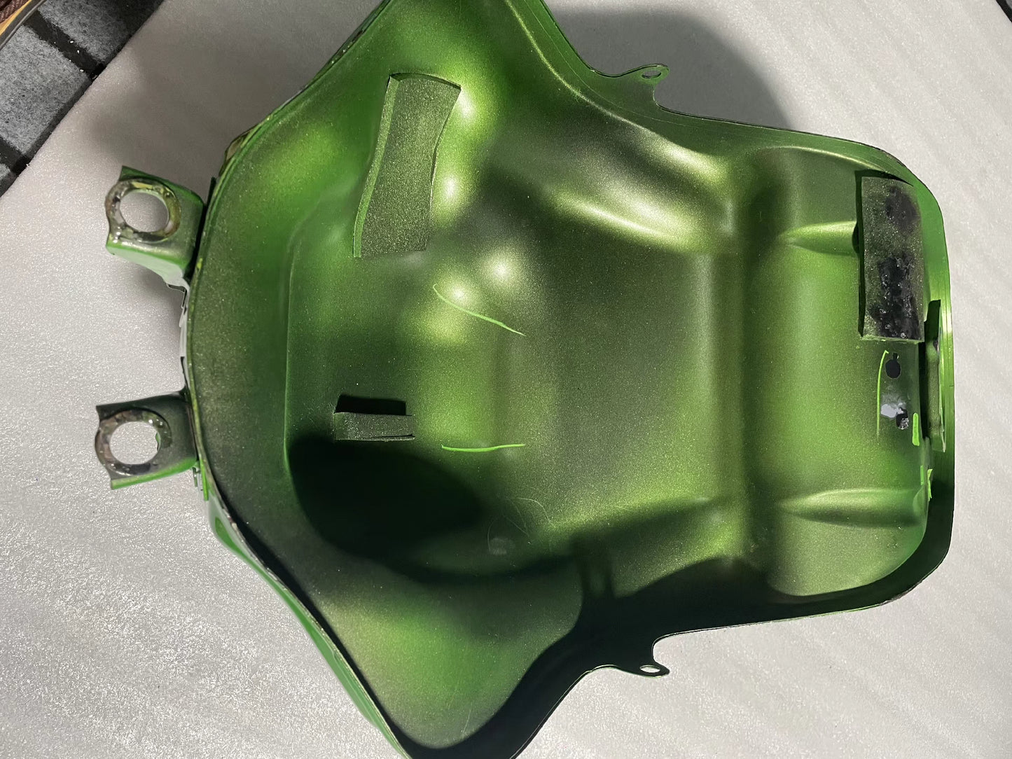 Used OEM Kawasaki Z900 Fuel Tank 2020-2023 - Repainted Candy Lime Green | Custom Build Ready
