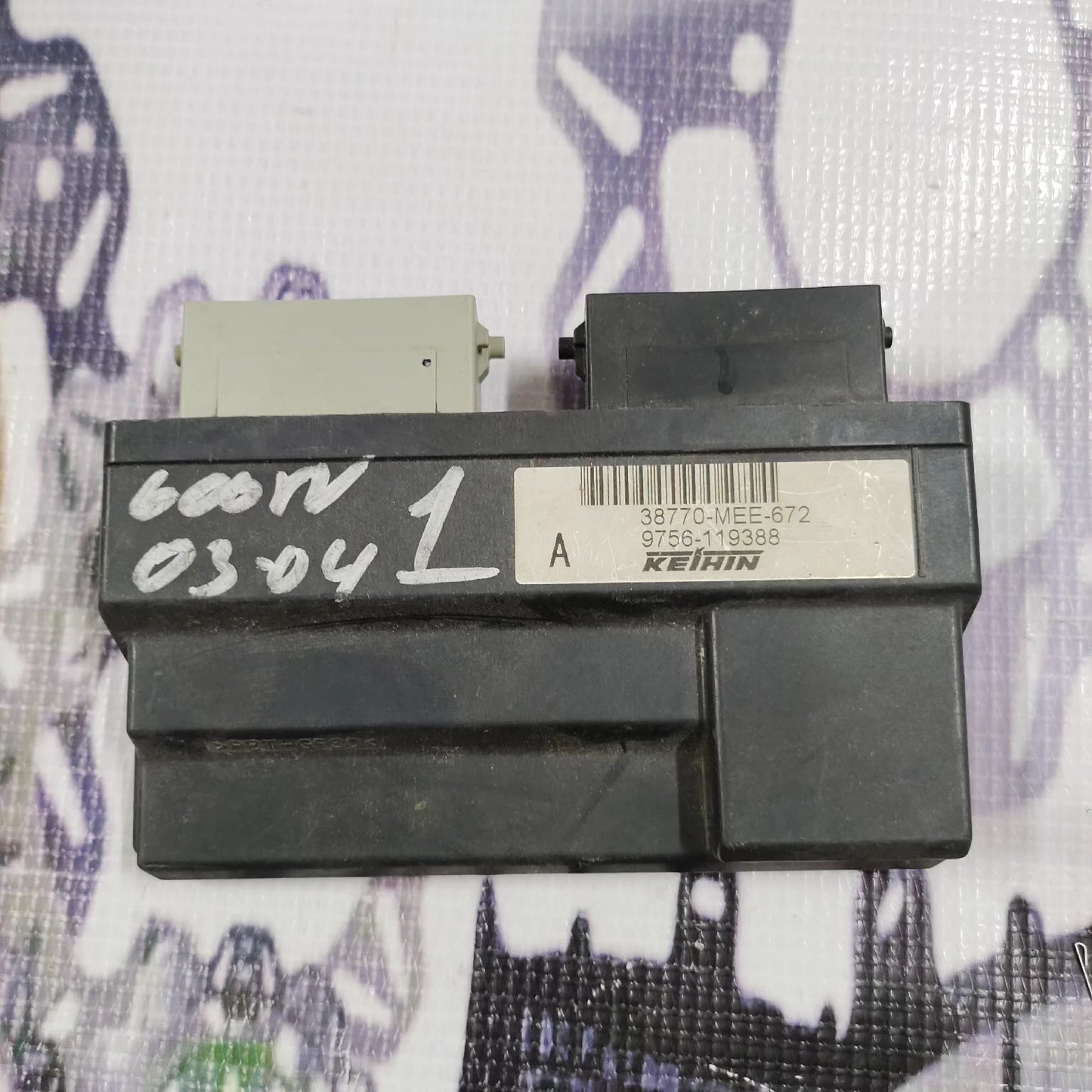 03-04 Honda CBR600RR ECU Computer Controller Unit ECM CDI 38770-MEE-672