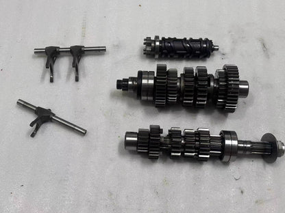 2012 2013Kawasaki Z1000 Gearbox Transmission Engine Drum Forks Used
