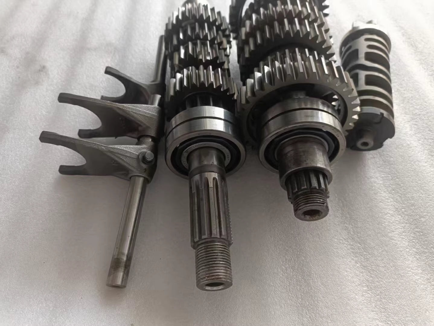 2012 Kawasaki Z1000 Gearbox Transmission Engine Drum Forks Used