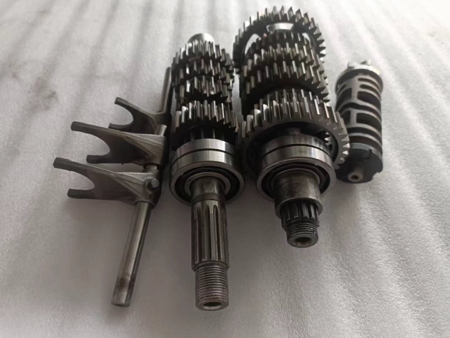 2012 Kawasaki Z1000 Gearbox Transmission Engine Drum Forks Used