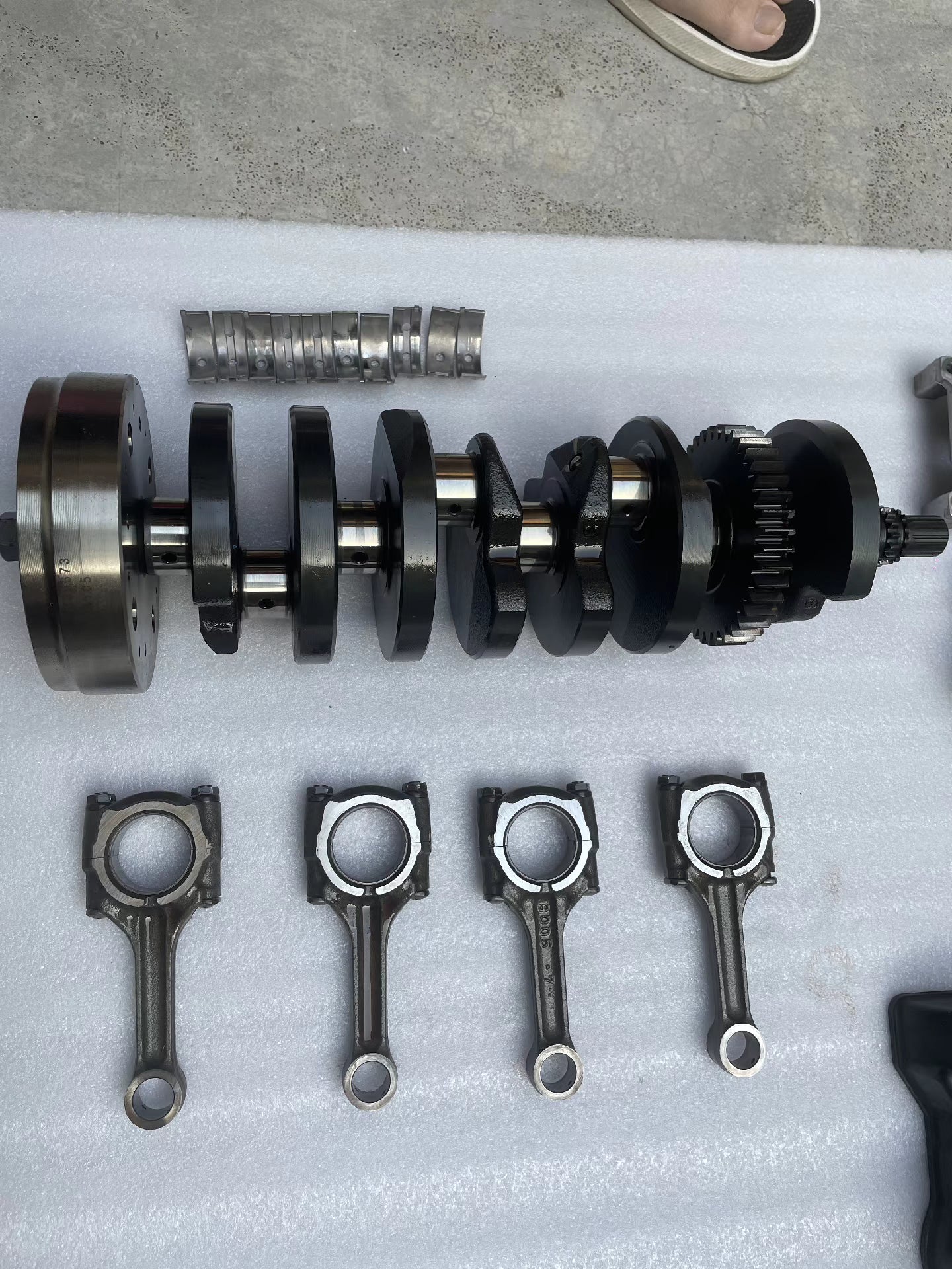 Genuine Kawasaki ZX6R Crankshaft & Connecting Rods Complete Kit (2013-2018) | OEM 13031-0957