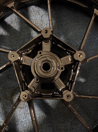 Front Wheel Rim - YAMAHA MT-09 / FZ-09 (2014-2020) | Professionally Refurbished Gloss Black OEM