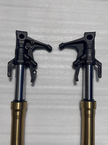Front Fork Suspension Pair - HONDA CB650R (2019-2023) - Gold Inverted Forks | OEM 51400-MKN-D51