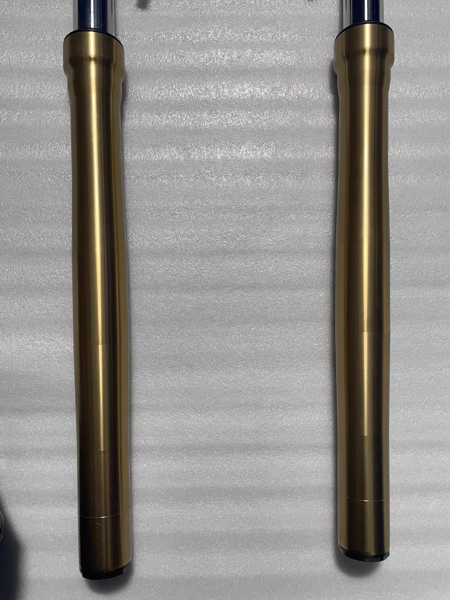 Front Fork Suspension Pair - HONDA CB650R (2019-2023) - Gold Inverted Forks | OEM 51400-MKN-D51