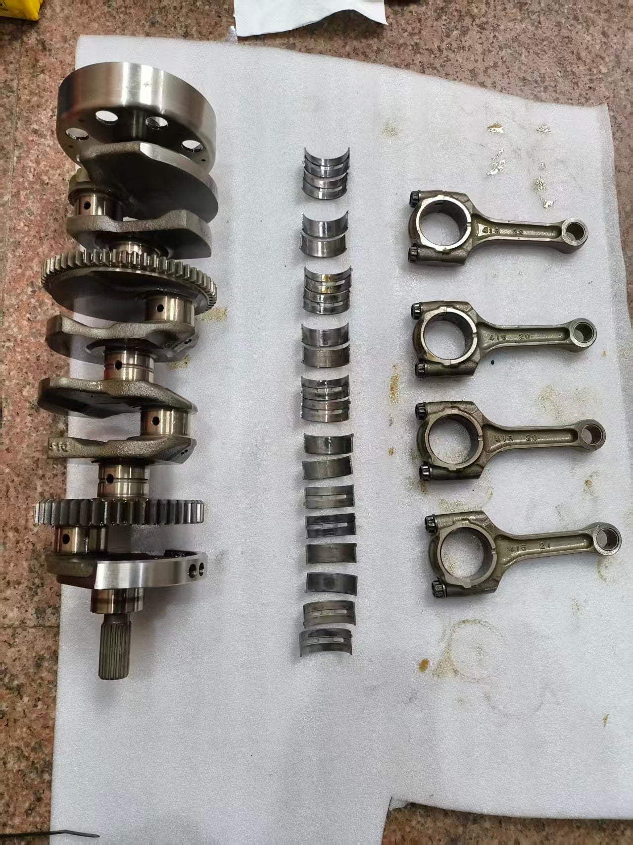 Suzuki GSXR 1000 K5 K8 Crankshaft Assembly (2005-2008) OEM 12000-48851