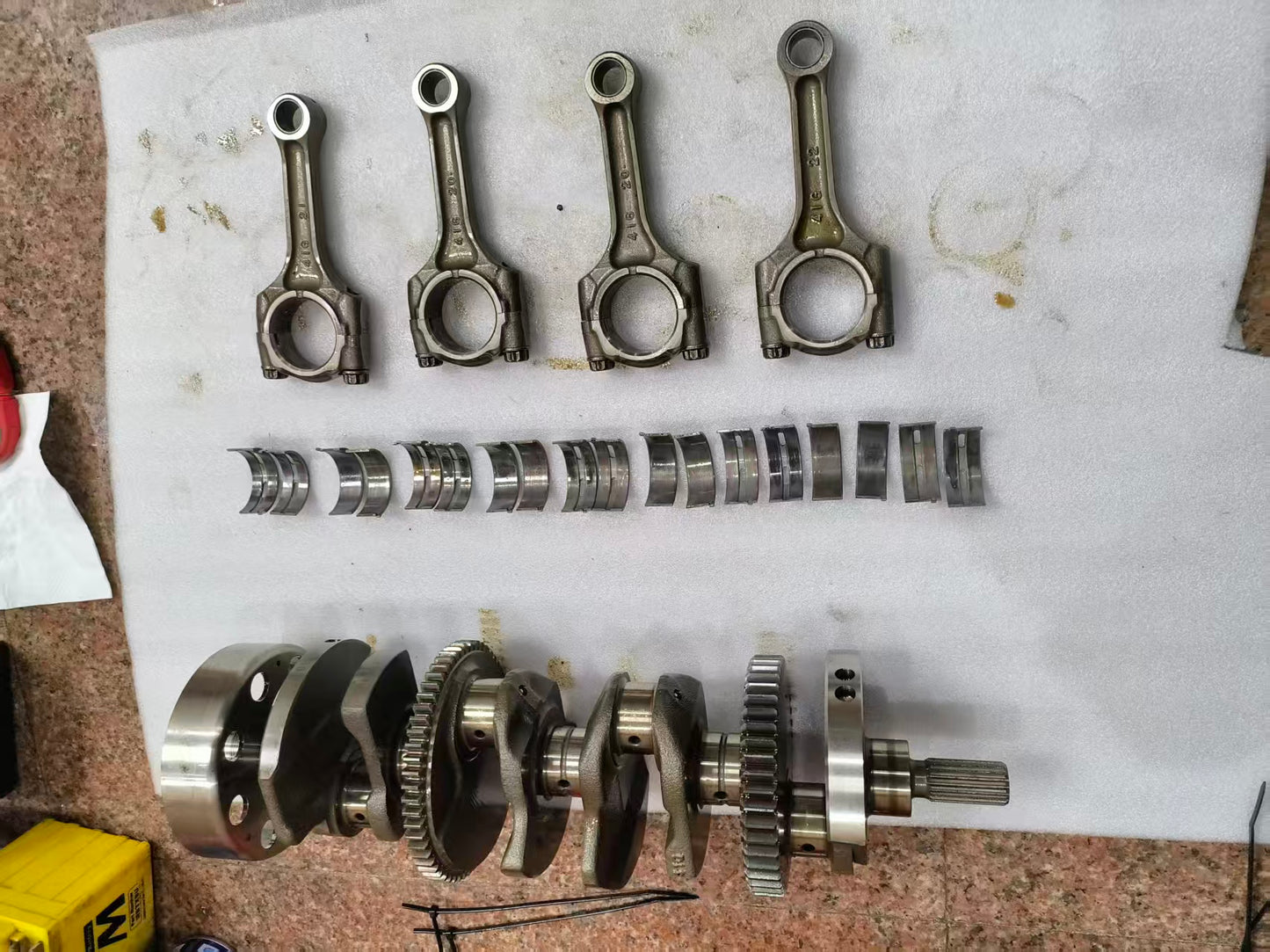 Suzuki GSXR 1000 K5 K8 Crankshaft Assembly (2005-2008) OEM 12000-48851