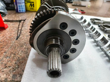 OEM Engine Crankshaft Assembly - Suzuki GSX-R 1000 K5-K8 (2005-2008) - Tested Straight
