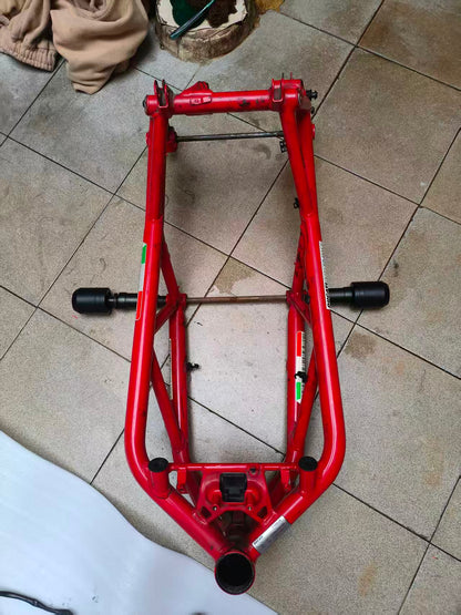 Genuine OEM Ducati Streetfighter 848 Frame - Racing Red | Straight & Clean