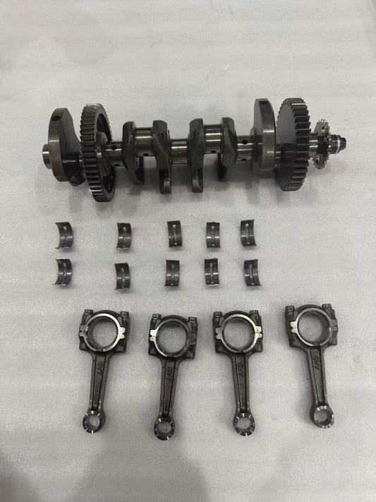 Yamaha YZF-R1 2004-2008 crankshaft OEM 5VY114110100 used – full lower-end overview