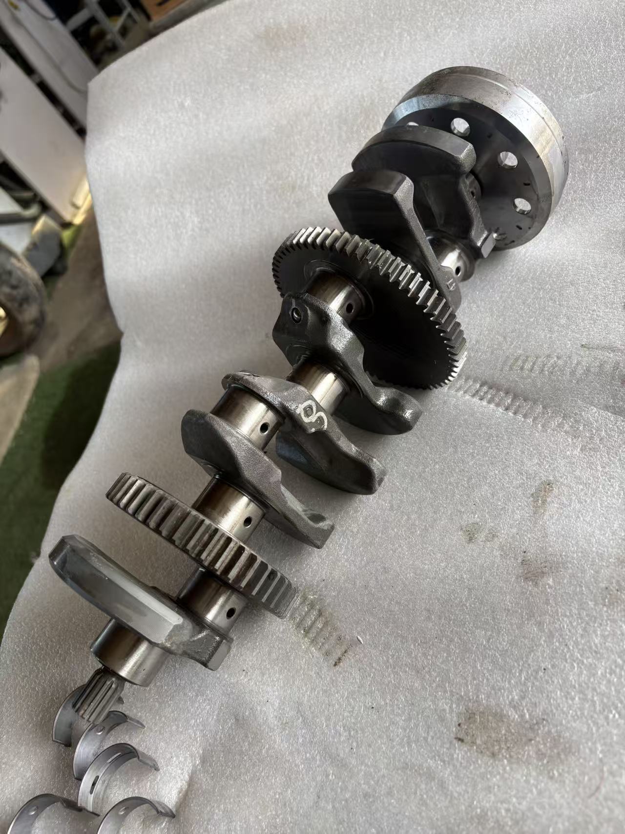 Genuine OEM Crankshaft & Connecting Rods Assembly - Kawasaki ZX-10R (2011-2015) | Low Mileage (20k km) | Inspected & Clean Journals #13031-0956