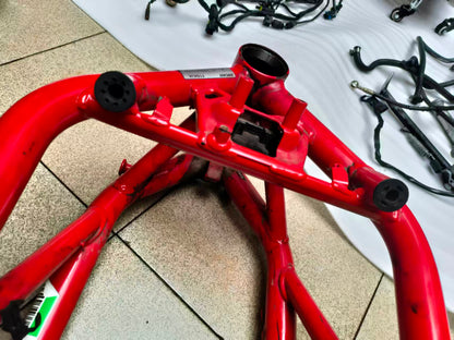 Genuine OEM Ducati Streetfighter 848 Frame - Racing Red | Straight & Clean