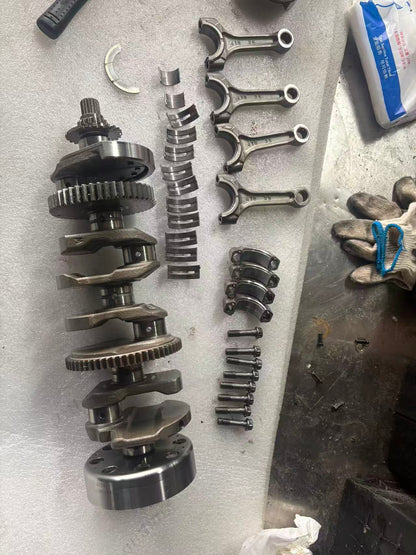 OEM Engine Crankshaft Assembly - Suzuki GSX-R 1000 K5-K8 (2005-2008) - Tested Straight