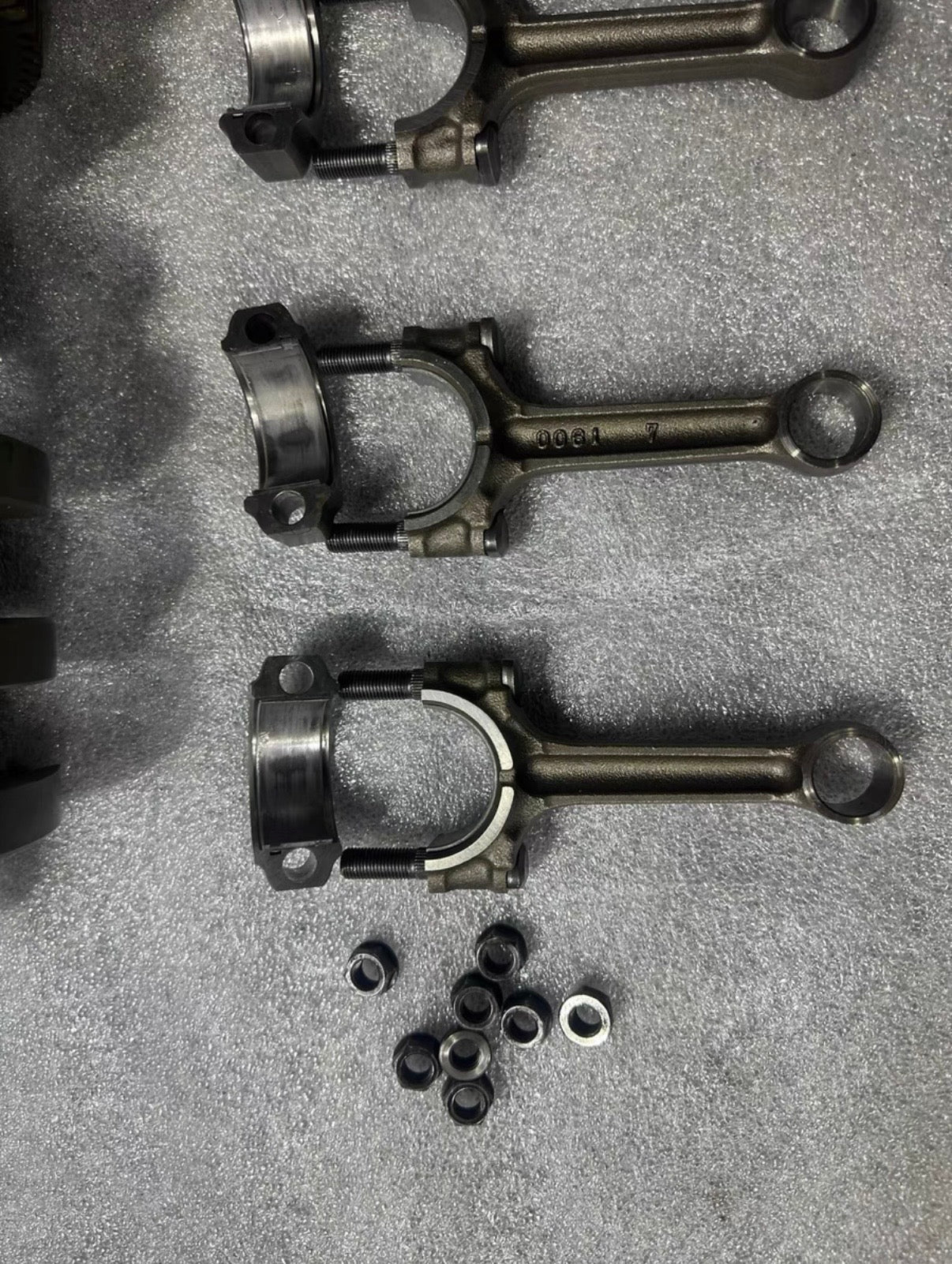 06-11 Kawasaki ZX14R ZX14 ZZR1400 Crankshaft Crank Shaft Connecting Con Rod