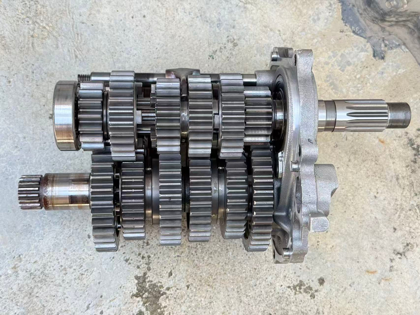 Premium OEM Aprilia RSV4 Tuono V4 6-Speed Transmission Gearbox 2009-2014 | Complete Cassette Set