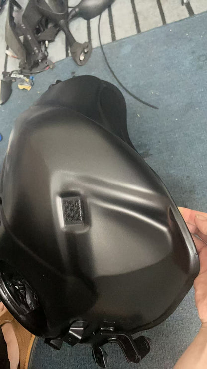 Used OEM Kawasaki Z1000 Fuel Tank OEM 510010791739 – Repainted M.F.S. Black PN:5 — Photo 8 of 11