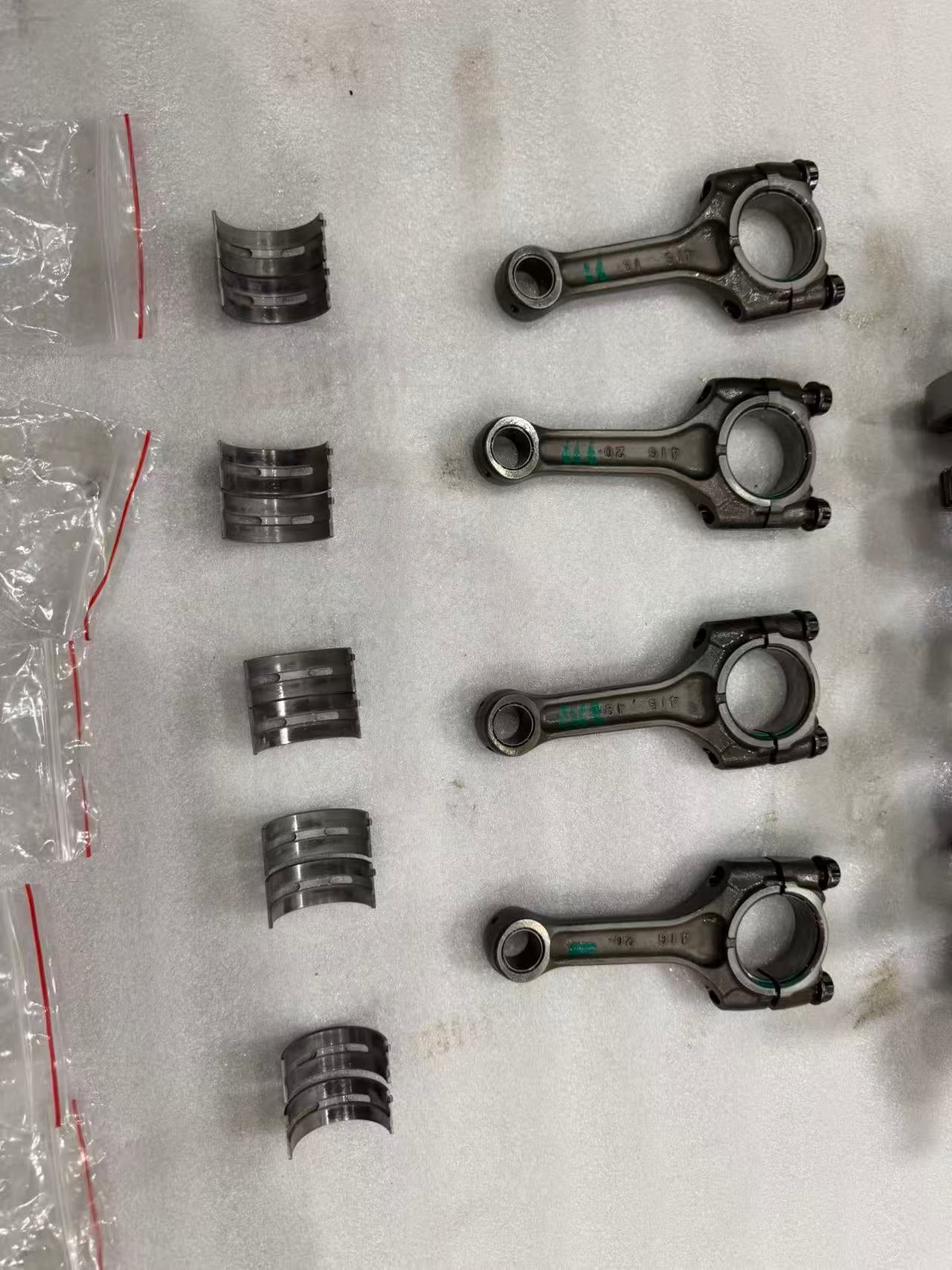 Used OEM Suzuki GSX-R1000 Crankshaft w/ Connecting Rods & Bearings – OEM K5–K8 2 — Photo 15 of 19