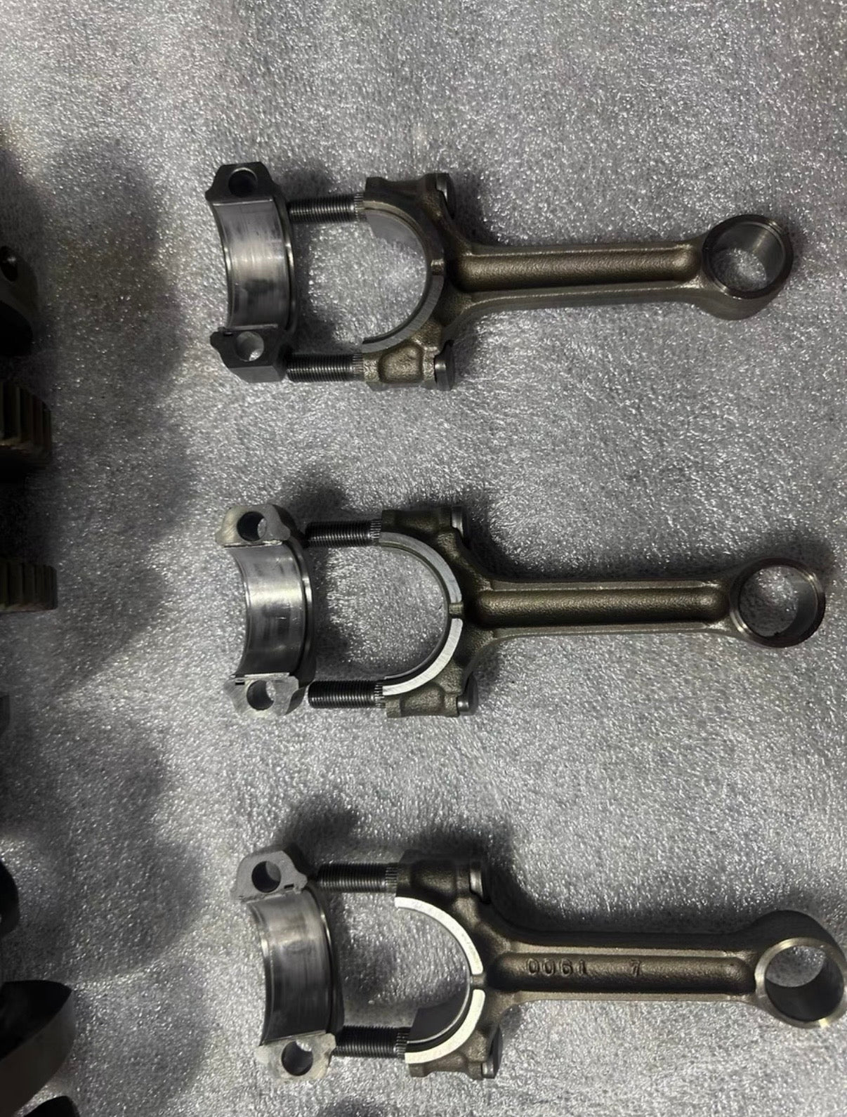 06-11 Kawasaki ZX14R ZX14 ZZR1400 Crankshaft Crank Shaft Connecting Con Rod