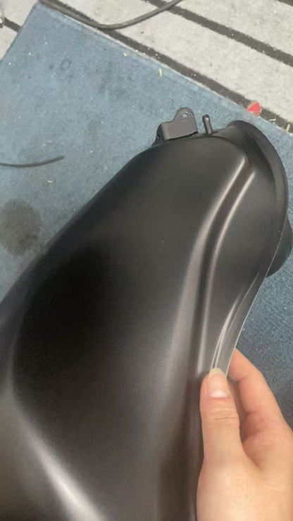 Used OEM Kawasaki Z1000 Fuel Tank OEM 510010791739 – Repainted M.F.S. Black PN:5 — Photo 10 of 11