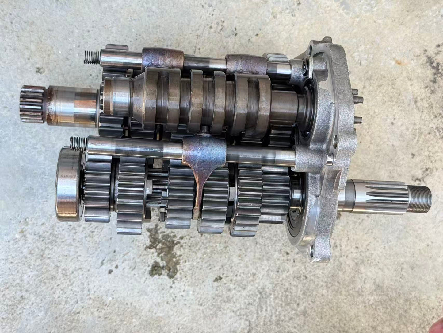 Premium OEM Aprilia RSV4 Tuono V4 6-Speed Transmission Gearbox 2009-2014 | Complete Cassette Set