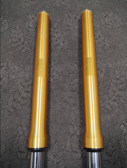 09-16 Yamaha YZF-R6 Front Fork Suspension Straight Used