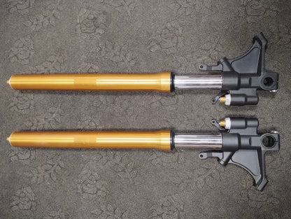 09-16 Yamaha YZF-R6 Front Fork Suspension Straight Used