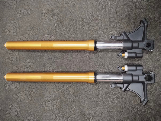 09-16 Yamaha YZF-R6 Front Fork Suspension Straight Used