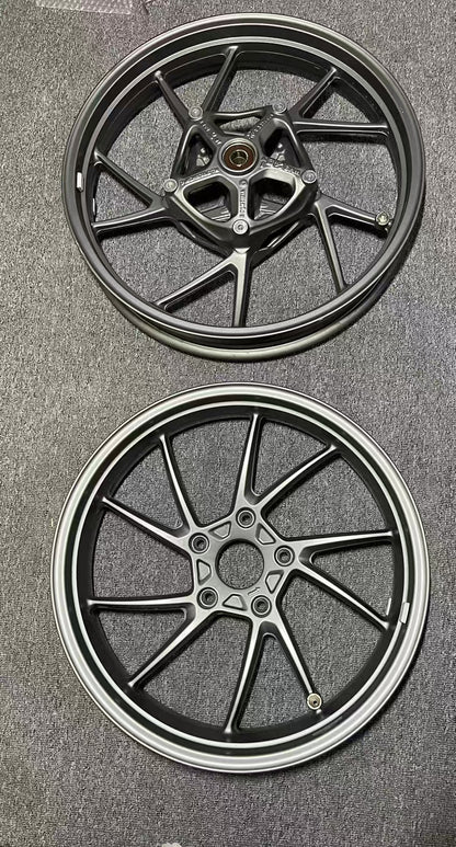 Front & Rear Wheel Rim Set - BMW R1200GS LC (2013-2018) | Refurbished Matte Silver OEM