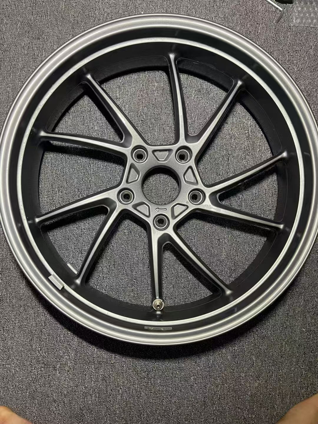 Front & Rear Wheel Rim Set - BMW R1200GS LC (2013-2018) | Refurbished Matte Silver OEM